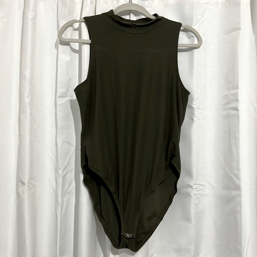 Dark green bodysuit